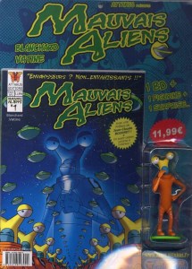 Mauvais Aliens (Pack 1 BD couv B - 1 Figurine - 1 Surprise) (cover)